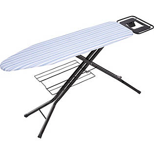 Details about   48 Inch Heavy Duty Steel Adjustable Ironing Board With Iron Rest Made In US T2 