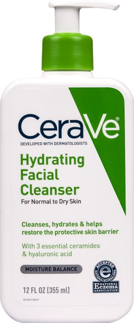 Hydrating Facial Cleanser for Balanced to Dry Skin