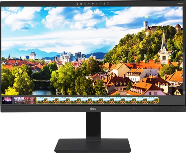 LG 24'' TAA-Compliant Full HD IPS Monitor, Black - ONLINE ONLY