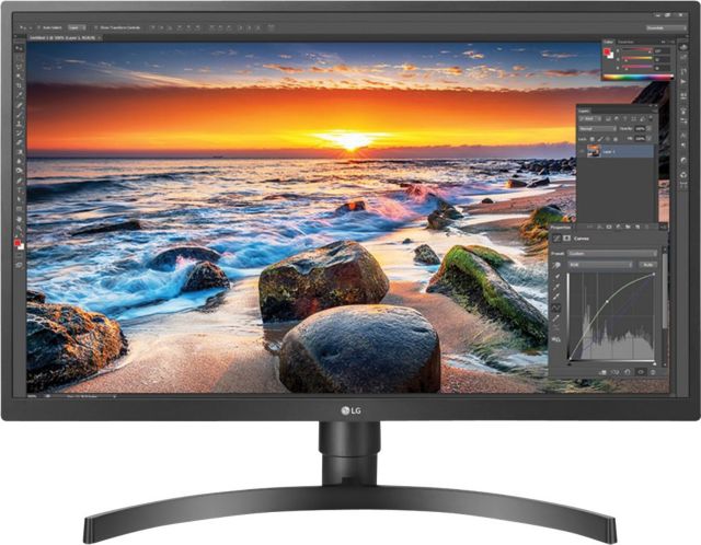 LG 27'' 4K Monitor with Radeon FreeSync Technology and Game Mode, Black - ONLINE ONLY