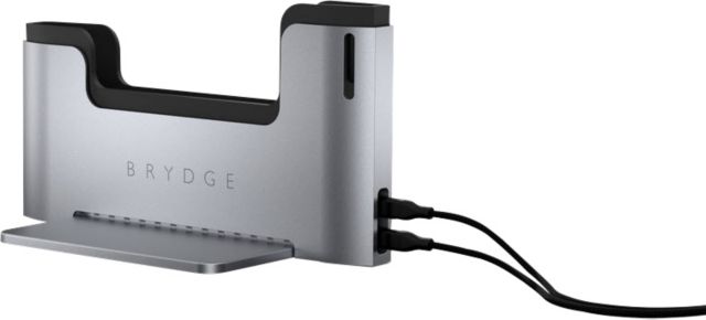 Brydge Vertical Dock for Macbook Pro, Macbook Pro 13in, Space Gray - ONLINE ONLY