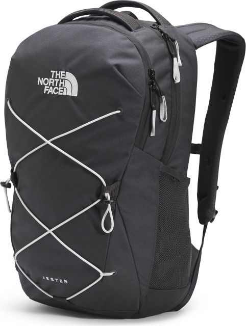 North face hotsell grey jester backpack