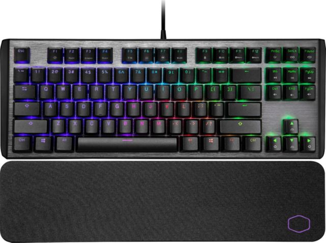 Cooler Master CK530 V2 Mechanical Gaming Keyboard, 14.96 x 5.31 x 1.57in, Black