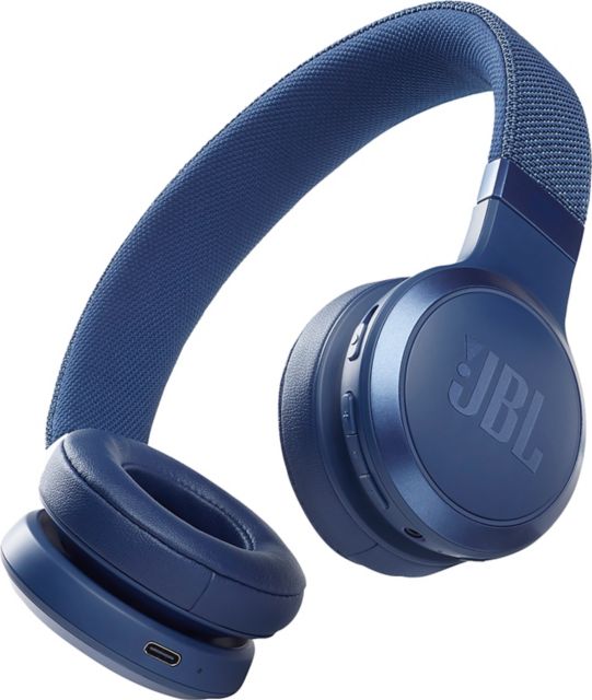 JBL Live 460NC Wireless Noise Cancelling On-Ear Headphones, Blue