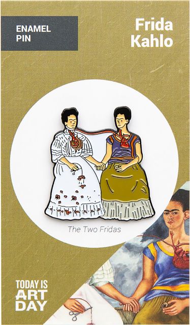 ENAMEL PIN 2 FRIDAS - FRIDA KAHLOS