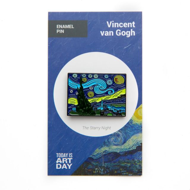 ENAMEL PIN STARRY NIGHT VAN GOGH