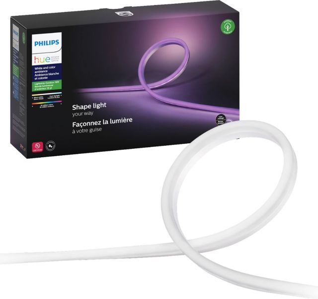 HUE 16.4" OUTDR LGHTSTRP WHT