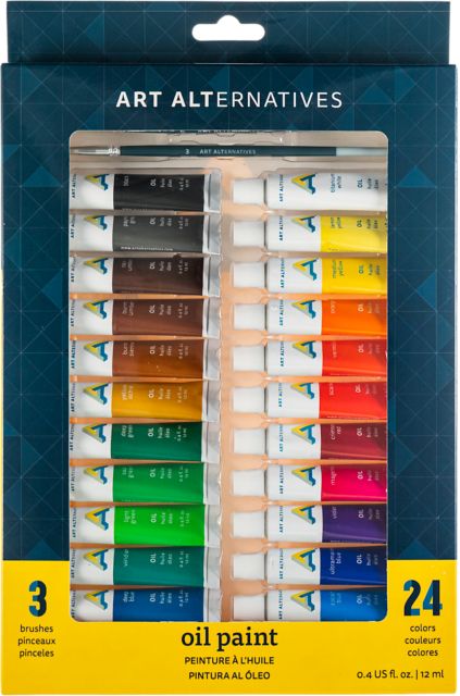 OIL 24X12ML PAINT SET