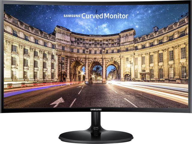 SAMSUNG 24" 390 LED CURVE FHD MONITOR