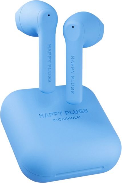 Happy Plugs Air 1 Go True Wireless In-Ear Earbuds,Blue  - ONLINE ONLY