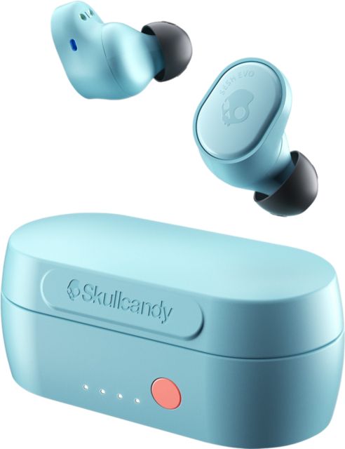 Skullcandy Sesh Evo True Wireless In Ear Earbuds Bleached Blue