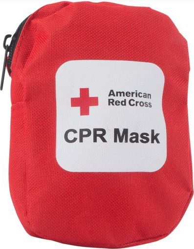 Red Cross CPR Mask Soft Case