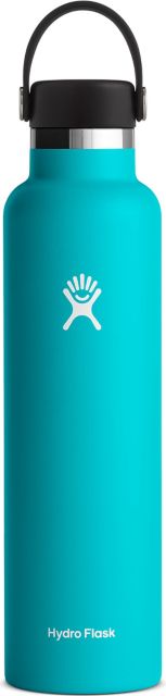 Hydro Flask 24 oz Standard Mouth Flex Straw Cap Black