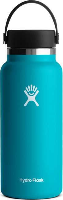 Hydro Flask 32-Ounce Wide Mouth Water Bottle with Flex Chug Cap