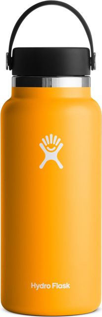 PREOWNED HYDRO FLASK 32 OUNCE YELLOW TUMBLER WITH STRAW LID