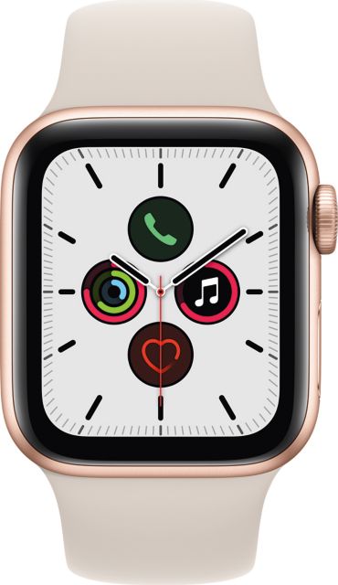 Rose Gold Apple Watch SE 2024 (GPS) 44 mm