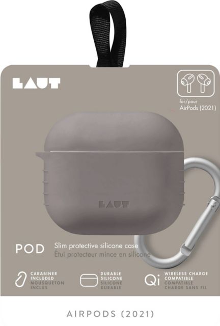 LAUT  POD AirPod 3 Case, Fog Gray - ONLINE ONLY