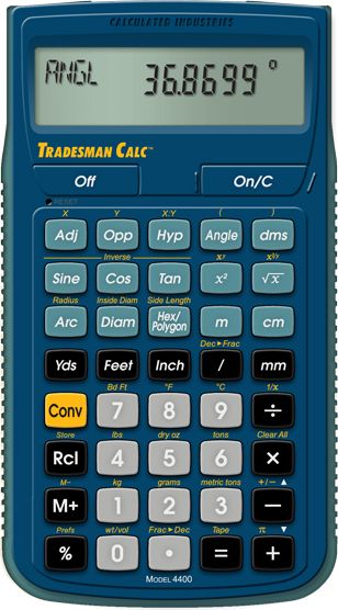 Tradesman Calculator Conversion Tool
