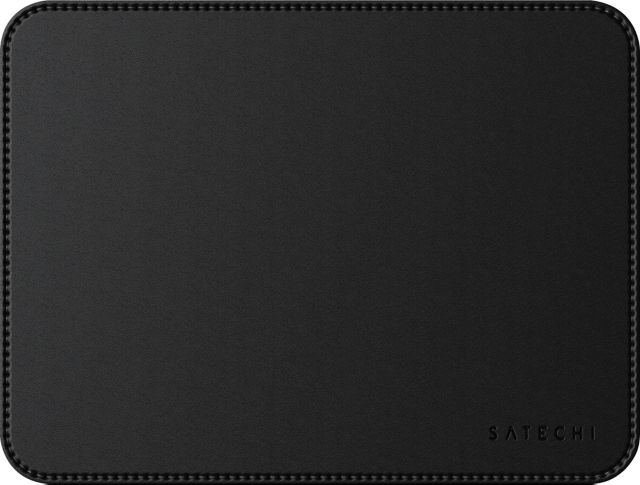 Satechi Eco Leather Mouse Pad, 9.8x7.5in, Black - ONLINE ONLY