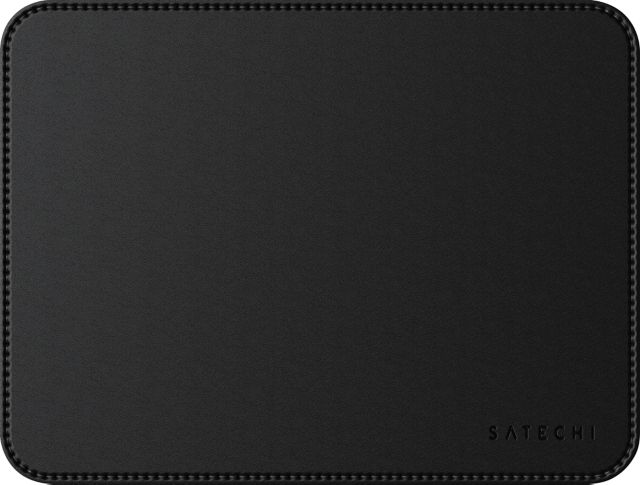Satechi Eco Leather Mouse Pad, 9.8x7.5in, Black - ONLINE ONLY