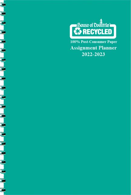 ACADEMIC YEAR 2022/2023 PLANNER TEAL 5X8: Montclair State University