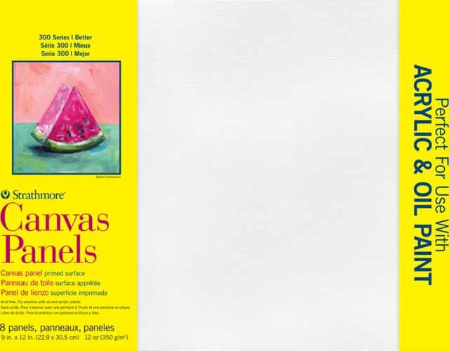CANVAS PANEL 300 9X12 8 PACK