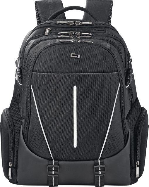 Solo New York Elite Backpack 20in Black ONLINE ONLY