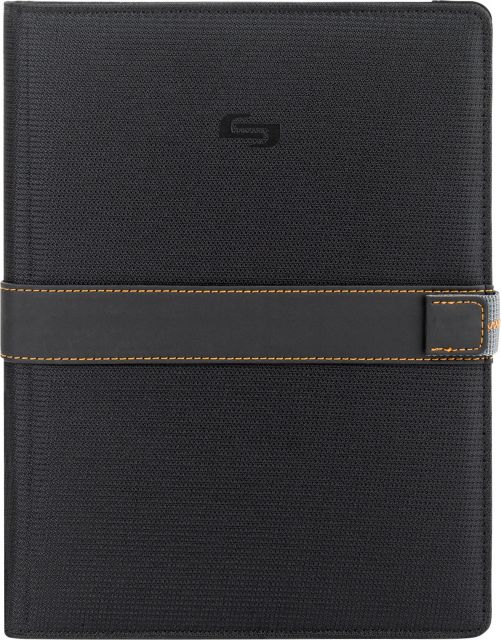 Solo New York Metro Universal Tablet Case 12in 1Pk, Black/Orange - ONLINE ONLY