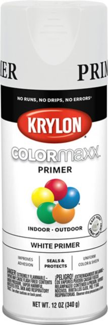 COLOR MAX PAINT AND PRIMER 12OZ WHITE