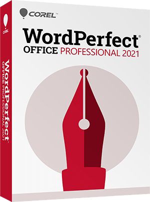 Corel WordPerfect Office 2021 Professional  -ONLINE ONLY