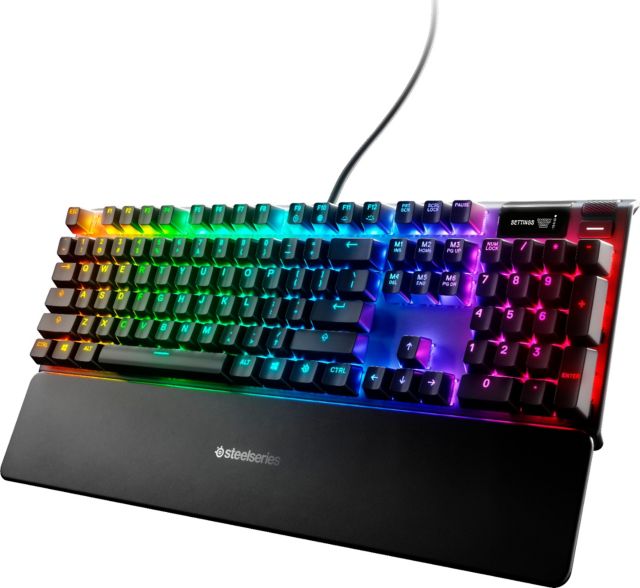 Apex 7 Wired Gaming Mechanical Brown Switch Keyboard with RGB Back Lighting (Black) - ONLINE ONLY