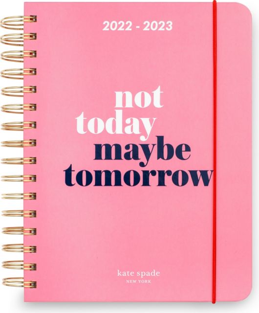 kate spade new york 17 Month Large Planner, Colorblock (Not Today Maybe  Tomorrow):Baylor University