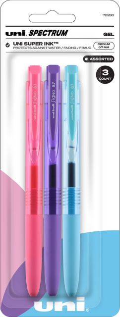 Uniball One Gel Pen 5 Pack, 0.7mm Medium Assorted Pens, Gel Ink Pens   Office Supplies Sold by Uniball are Pens, Ballpoint Pen, Colored Pens, Gel Pens,  Fine Point, Smooth Writing Pens 