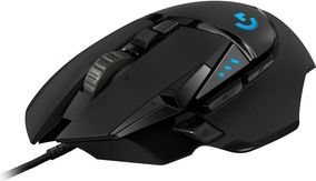 glide Berolige Indrømme Logitech G502 HERO High Performance Gaming Mouse (BLACK). Optical - Cable -  USB - 16000 dpi - 11 Button(s) - ONLINE ONLY: Stanford University