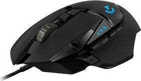 Logitech G502 HERO High Performance Gaming Mouse (BLACK). Optical - Cable - USB - 16000 dpi - 11 Button(s) - ONLINE ONLY