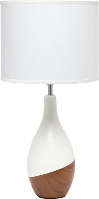 Strikers Basic Table Lamp, Dark Wood - ONLINE ONLY