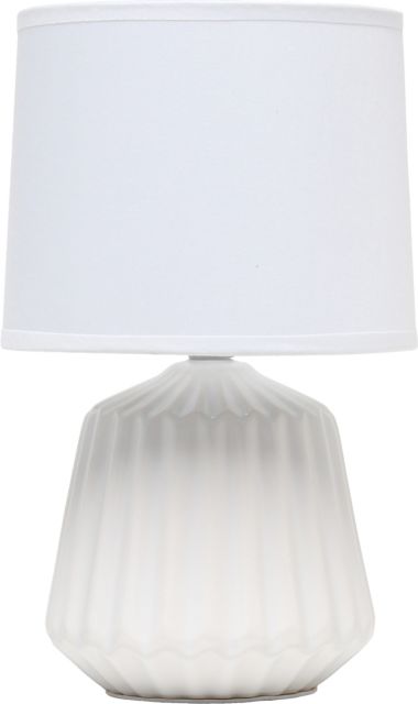 Simple Designs Executive Banker's Desk Lamp with Glass Shade