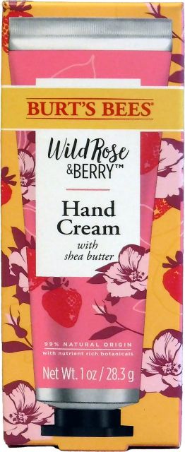 Burt's Bees - Wild Rose & Berry Hand Cream with Shea Butter 1.0 oz.