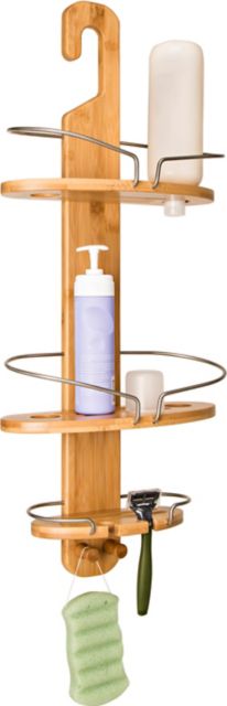 Bamboo Hanging Shower Caddy - ONLINE ONLY: Stanford University