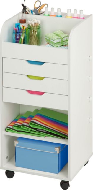 Triple Storage Cabinet for Craft Storage