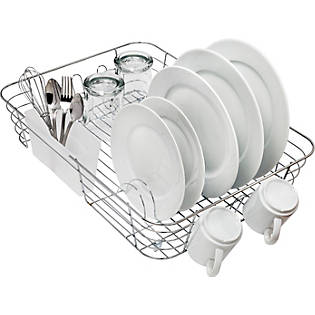Extra Large Dish Drying Rack Chrome - ONLINE ONLY: Montclair State  University