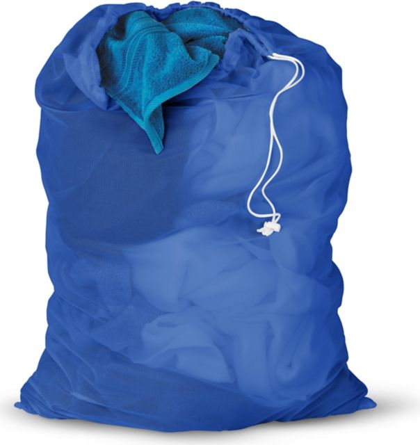 Mesh Laundry Bag Blue - ONLINE ONLY: Vanderbilt University
