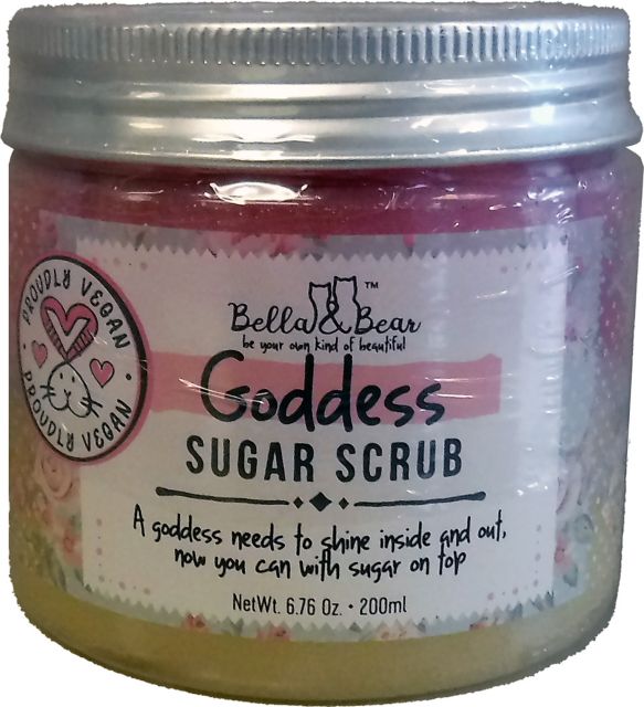 Bella & Bear Goddess Sugar Scrub 6.76 oz.