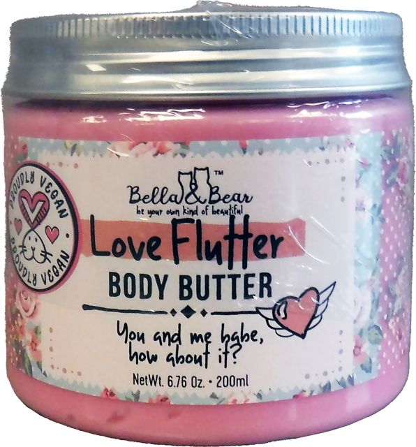 Bella & Bear Love Flutter Body Butter 6.76 oz.