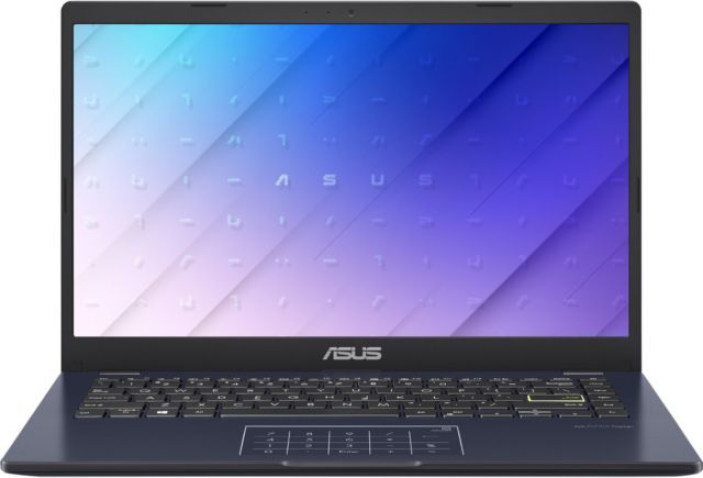Asus 14'' Notebook L410MA-DS04 - Full HD - 1920 x 1080 - Intel Celeron N4020    Dual-core (2 Core) 1.10 GHz - 4 GB Total RAM - 4 GB On-board Memory - 128 GB    Flash Memory - Star Black. Intel Chip - Windows 11 Home in S mode - ONLINE ONLY