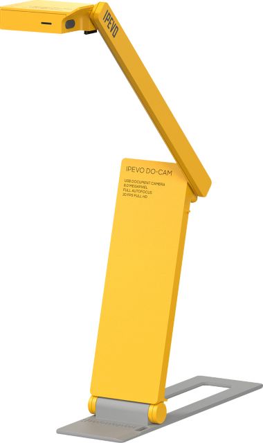 IPEVO DO-CAM Creator's Edition USB Document Camera 8.67x2.48x0.87in 1Ct Box, Utility Yellow - ONLINE ONLY