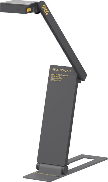 IPEVO DO-CAM USB Document Camera 8.67x2.48x0.87in 1Ct Box, Graphite Gray - ONLINE ONLY