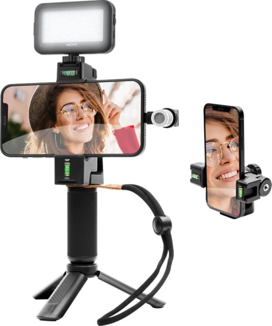 uVlog Starter Kit Vlogging Bundle w/ USB-C Mic, Black - ONLINE ONLY