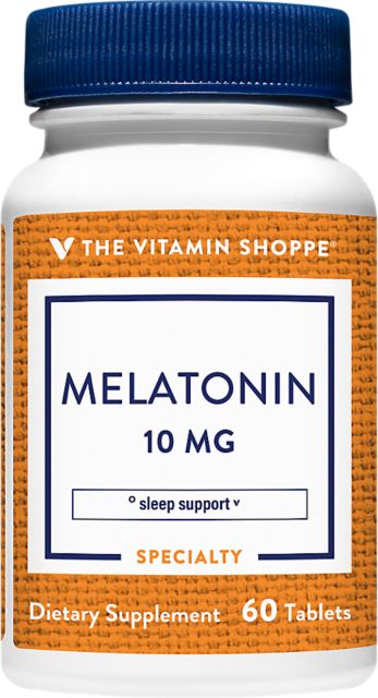 the Vitamin Shoppe  MELATONIN 10 MG 60 EA