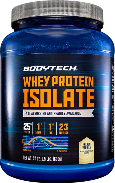 BodyTech  WHEY ISOLATE VANILLA 1.5LB